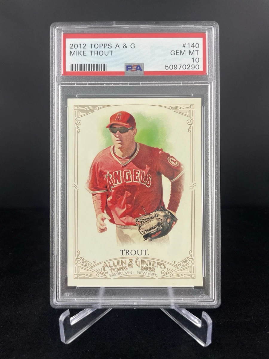 Topps Mike Trout 2012 Season Baseball Sports Trading Cards