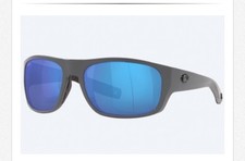 Costa Del Mar Tico TCO98 Matte Grey Frame Blue Mirror 580P Lenses