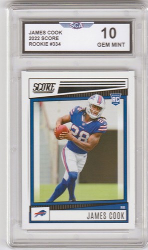 James Cook #334 card