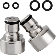 Ball Lock Keg Coupler Adapters, Sankey Coupler Adapters Conversion