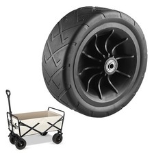 Reliable PU Replacement Wheel for All Terrain Wagon Cart Built for Longevity