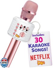 Move2Play, Kids Karaoke Microphone  Includes Bluetooth and Pre-L