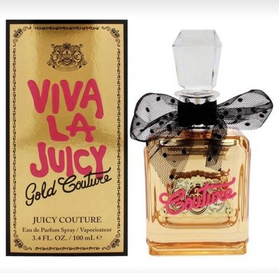 Viva La Juicy Gold Couture By Juicy Couture For Women - 3.4 Oz/100ML EDP Spray