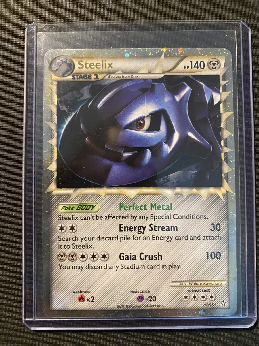 Steelix Pokémon TCG Cards for sale | eBay