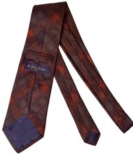 Brooks Brothers Maker Red & Green Plaid/Flannel Neck Tie 100% Silk (Made in USA)