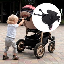 Universal Kids Buggy Stroller Seat Step Board Stand Wheeled Pushchair Connector