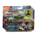Vtg. Matchbox Super Mario Bros. 5 pk. Die-Cast Vehicles / Cars 2007 New on Card