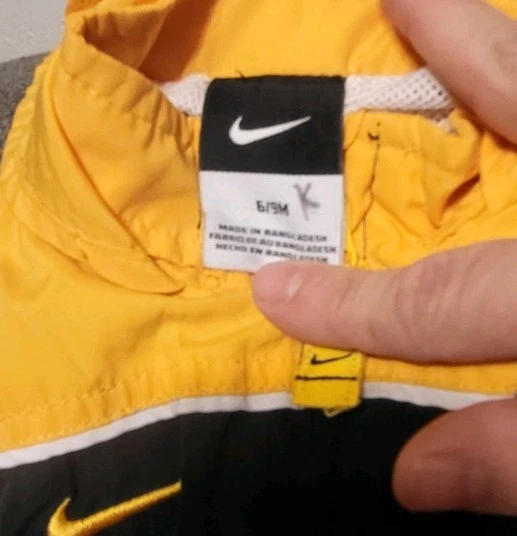 Abrigo Chaqueta Cortavientos Bebé Vintage Iowa Hawkeyes Nike 6/9 Meses Foto 3 de 4