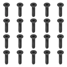 20 Pcs #6-32 x 5/8" Flat Countersunk Head Socket Cap Screw Machine Screws UNC