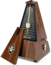 Metronome - Mechanical Spring Power with Free Bag for Piano Guitar Violin Drums