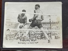 1919 Jack Dempsey Jess Willard Boxing Match Ultra Rare Premium