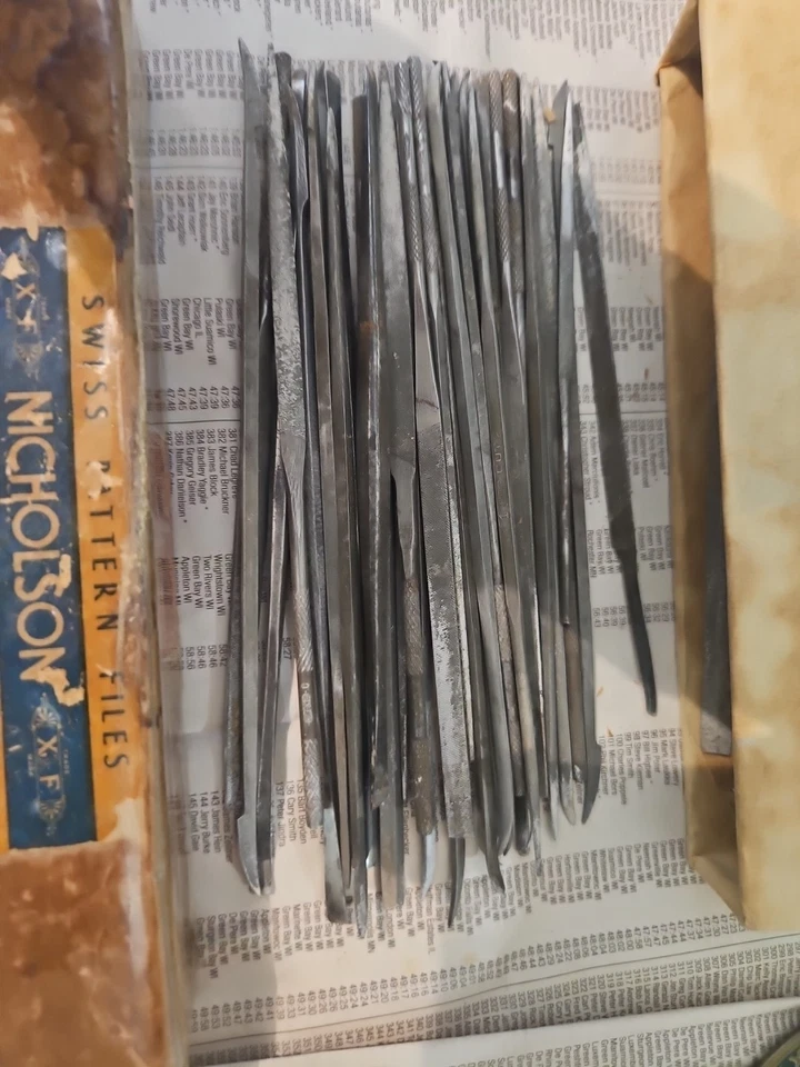 Juego de 36 archivos de patrón suizo Nicholson Foto 2 de 2