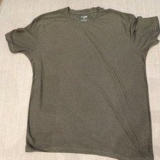 True Classic Large Men  s T-Shirt, Active Crew Green