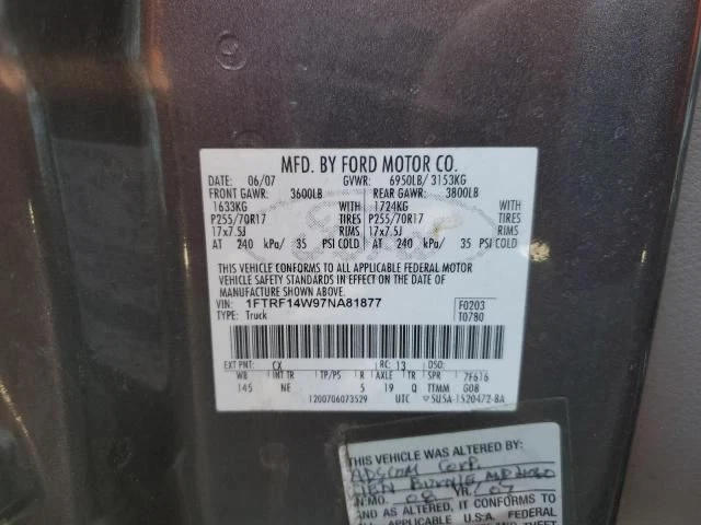 Temperature Control With AC Heated Mirrors Fits 04-08 FORD F150 PICKUP 127781 - Image 2 of 4