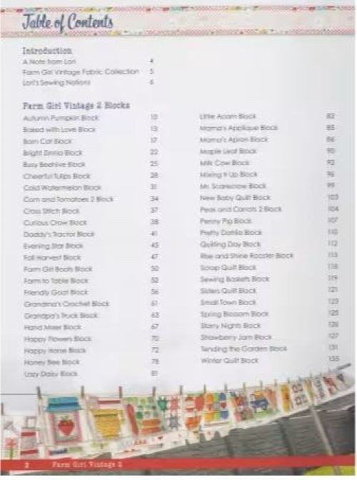 Farm Girl Vintage 2 Loiri Holt Bee in My Bonnet Quilts Pillows Sampler Quilt