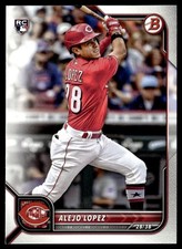 2022 Bowman Alejo Lopez Rookie Cincinnati Reds #93