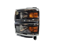 Fits 14-15 Chevy Silverado 1500 Halogen Headlight Driver Side W/O LED/Projection