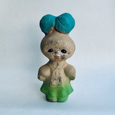 Vintage Rubber Toy Collectibles Figurines Ravanella Le avventure di Cipollino