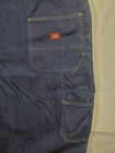 NWT-Dickies Denim Bib Overalls - Women's Size 20W-Blue- Straight Leg- Carpenter — photo 9