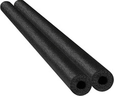 Floating Pool Noodles Foam Tube 2-Pack, Thick Hollow Noodles for Floating in the