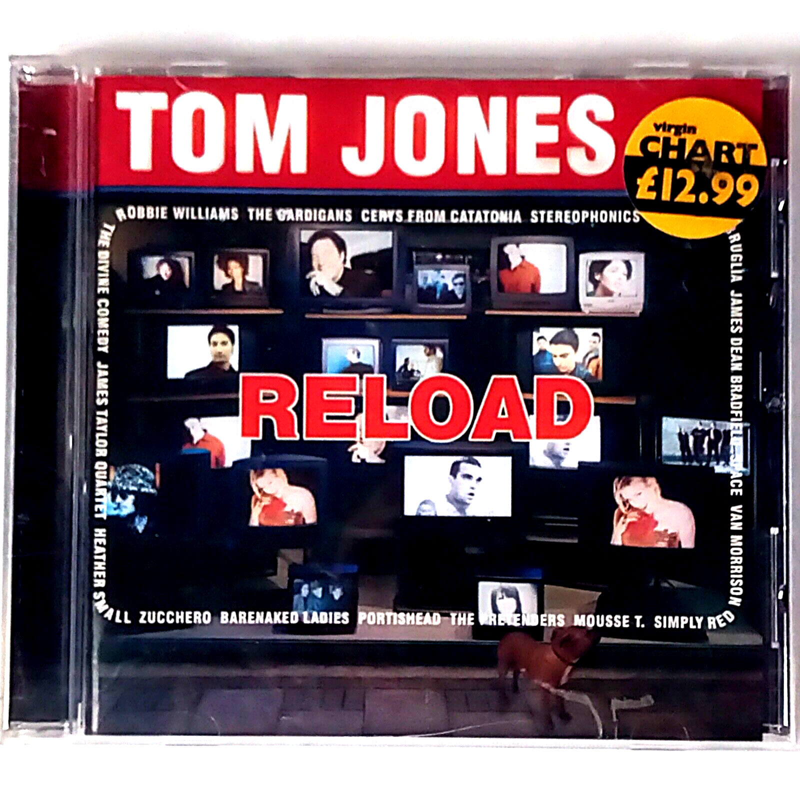 Tom Jones - Reload (CD Album, 1999 Gut Records) 17 Tracks