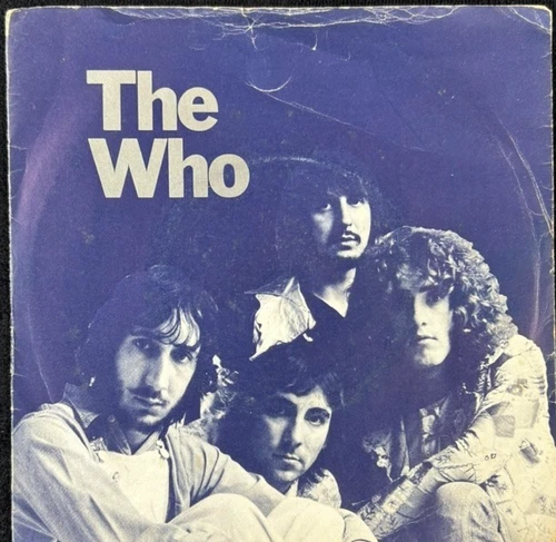 THE WHO 'WON'T GET FOOLED AGAIN' 7'' SINGLE TRACK 2094-009 1971 + PIC SLEEVE