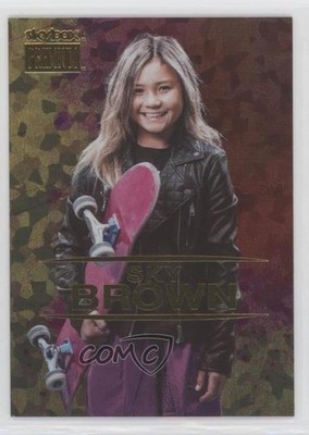 2021 Skybox Metal Universe Champions Premium Star Topaz 143/150 Sky Brown 0nr3