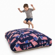 Sensory Crash Pad for Kids  Adult   Crash Mat with Foam Blocks, Removable