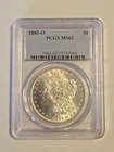 1885-O Morgan Silver Dollar PCGS MS62 90% Silver #1815