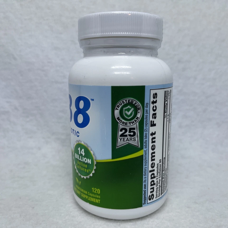 PB8 Probiótico Salud Digestiva 120 Cápsulas Vegetales EXP 09/25 - 8 Cepas 14 Mil Millones Act Foto 2 de 4