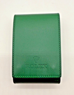 Rolex Watch Travel Case Pouch Service Center Authentic NEU