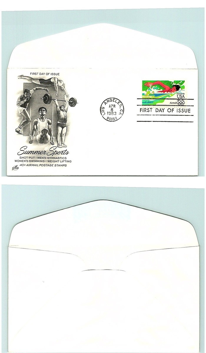 S01-5798, 1984 OLYMPIC GAMES, *ARTCRAFT FDC | eBay