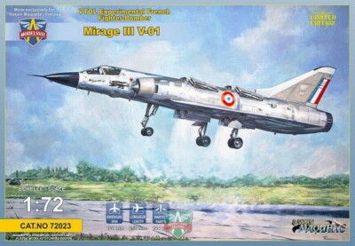 1/72 Modelsvit 72023 Mirage III V-01 French VTOL