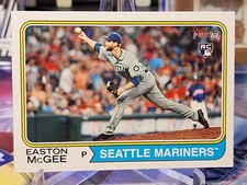 2023 Topps Heritage Easton Mcgee RC