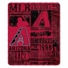 Mlb Soft Fleece Throw 50"x 60" Stadium Blanket New Baseball - Pick Your Team