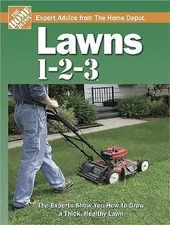 Lawns 1-2-3; HOME DEPOT 1-2-3 - 9780696230394, hardcover, The Home Depot, new