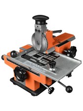 Manual Deboss Metal Label Embosser Dog Tag Stamping Printer Marking Machine