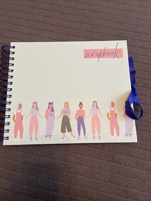 Girl Talk Mode Kunst Sammelalbum, Spiralgebunden Hardcover, Neu