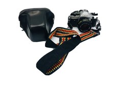 Canon AE-1 Program 35mm SLR Film Camera w/ 50mm f/1.8 FD Lens - very nice  5 