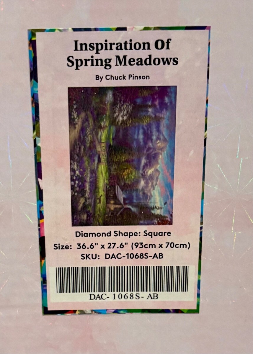 Diamond Art Club Inspiration of Spring Meadows OOS Diamond