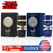 Asad  Asad Zanzibar Eau De Parfum Spray 100ML 3.4 OZ By Lattafa for Men's NEW