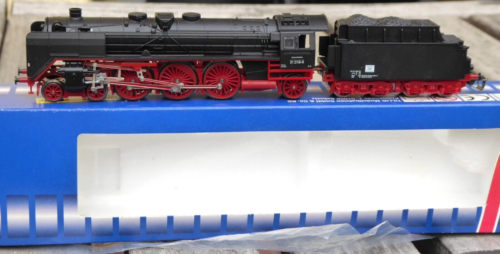Tillig 02124 TT locomotiva a vapore BR 01 2118-6 DR epoca 4 Starlok della BW Saalfeld in confezione originale - Foto 5 di 13