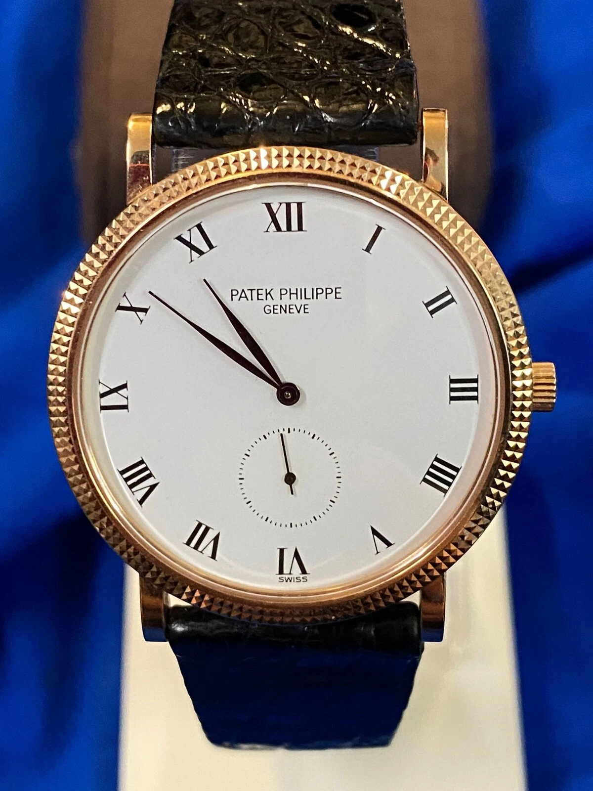 Patek Philippe Calatrava Ref. 3919 Handaufzug Golduhr