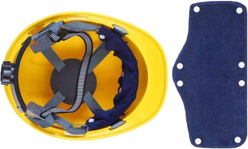 Hard Hat Sweatband, Cotton Hard Hat Liner, Reusable Hardhat Sweatbands