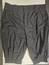 Men's Black Breeches Pants Renaissance Festival Pirate xL Approx 46" W 31" Long
