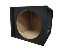 Bass Rockers 12" 2000W Dual 4Ohm Car Sub-Woofers Ported Enclosure BR124LP+BR12SV