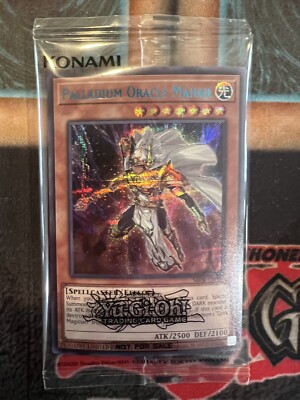 YUGIOH PALLADIUM ORACLE MAHAD SBPR-EN004 SEALED PRIZE CARD +