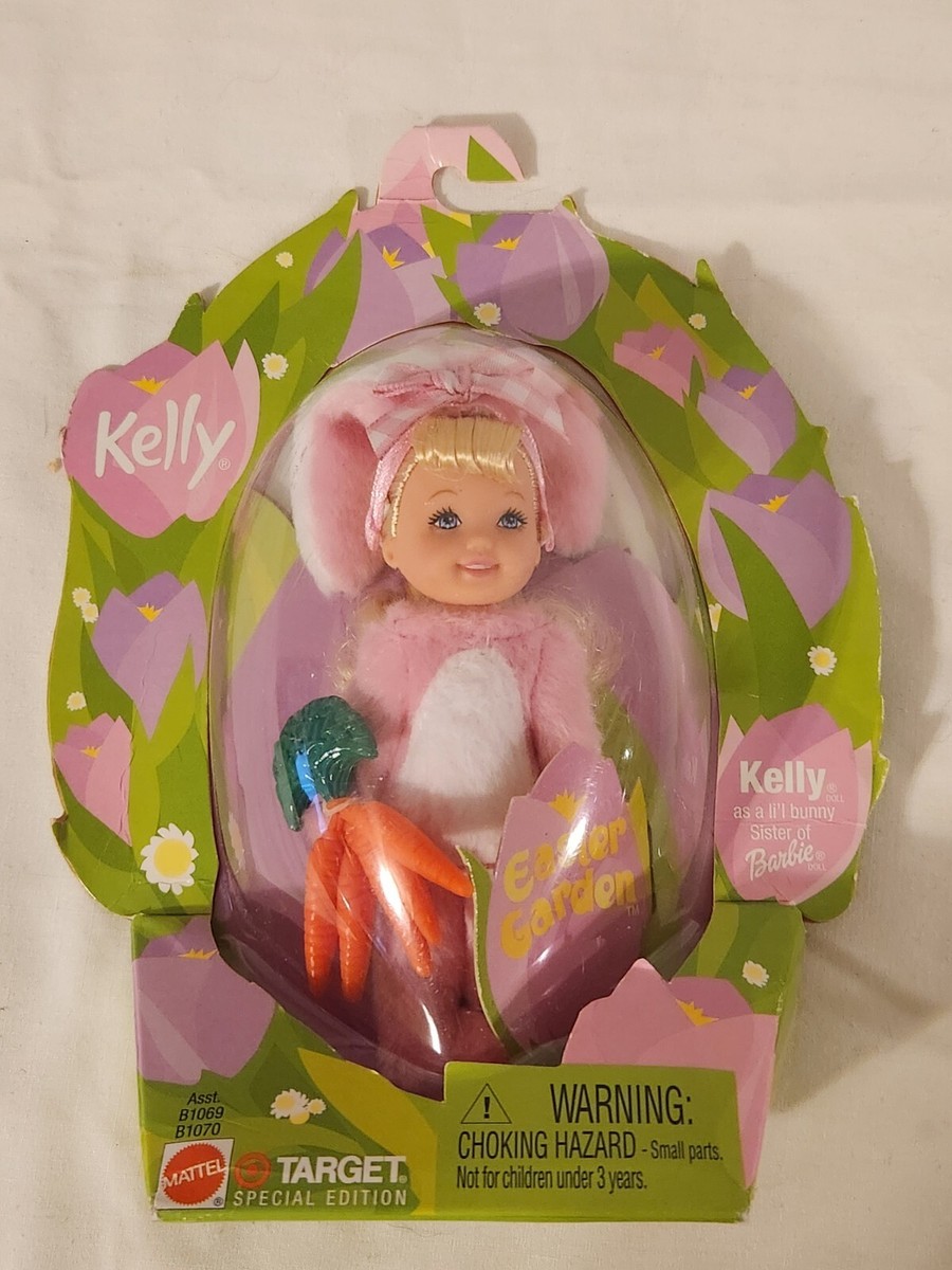 Barbie Kelly Club Doll Lil Bunny, Easter Garden Target Special