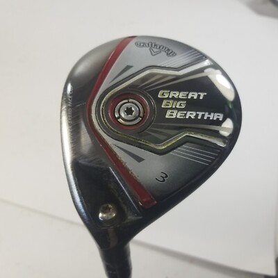 Callaway Great Big Bertha 15* 3 Wood Kuro Kage 50g Regular Flex Left Handed LH
