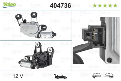 VALEO 404736 Wiper Motor for FORD,FORD AUSTRALIA